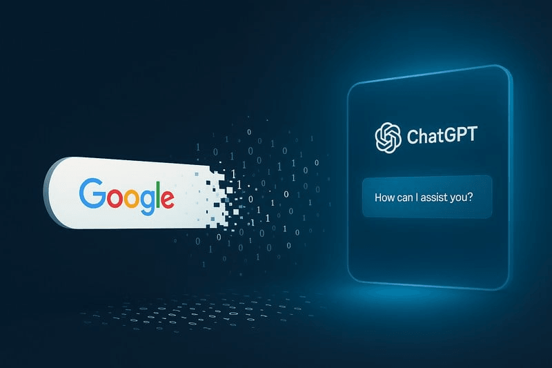 AI Destekli Arama Deneyiminin Yükselişi: Tüketicilerin %37'si Google Yerine AI'yı Kullanmaya Başladı