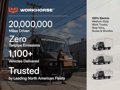 Workhorse 20 Milyon Mil Geçti: Ticari Elektrikli Araçlar Devrim Yapıyor